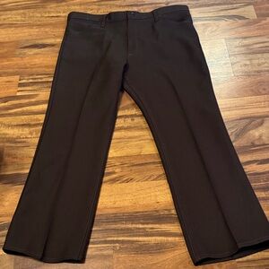 Wrangler Men's Brown Pants sz 40x30